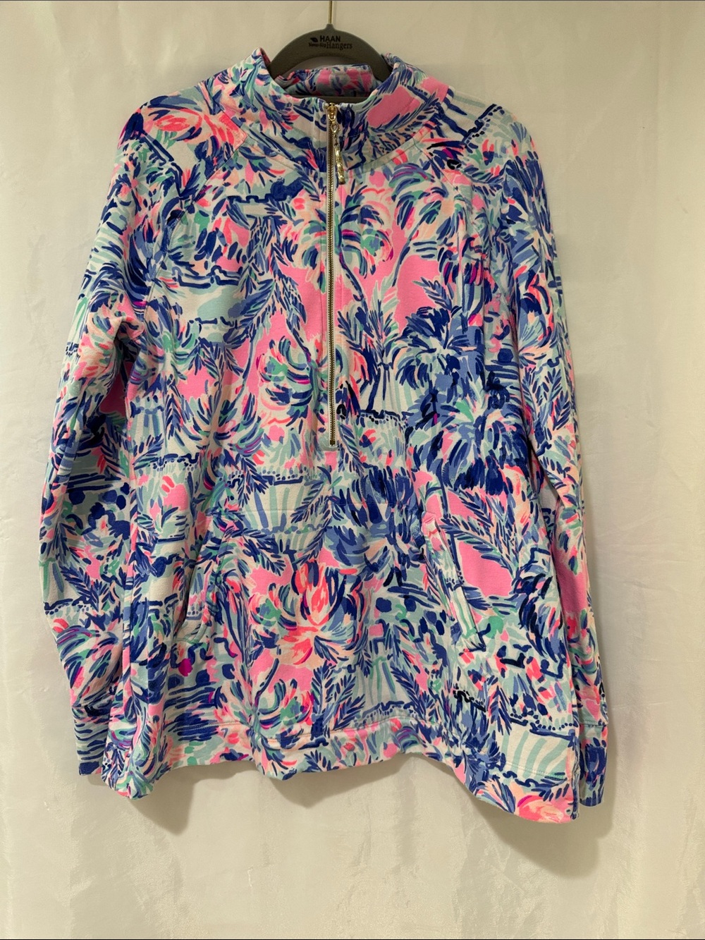 Lilly Pulitzer large skipper popover jacket